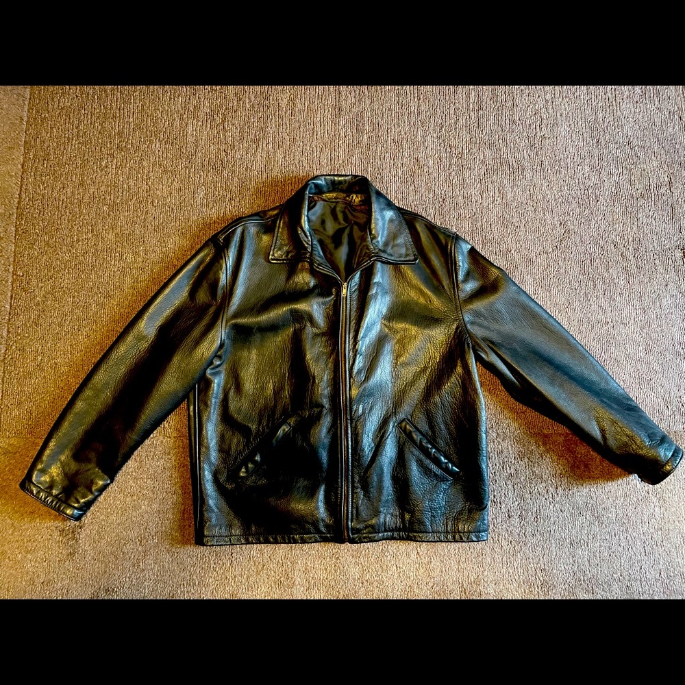 Men’s leather jacket